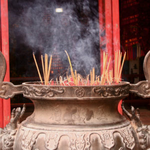 Incense burning