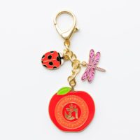 Harmony Apple Amulet w Ladybug & Dragonfly