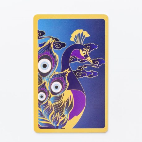 Magic Peacock Card front