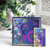 Magic Peacock Plaque Lifestyle w Card