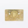 Wealth Pi Yao Gold Talisman Card back