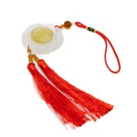 Peace Hanging with Tassel